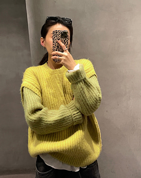 [수입] 아크 투톤 풀오버 스웨터