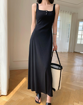 [수입] 르쉐 슬리브리스 드레스