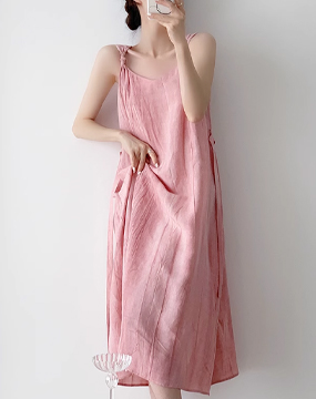 [수입] 자벨 슬리브리스 드레스
