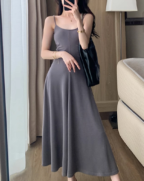 [수입] 레마 서스펜더 드레스