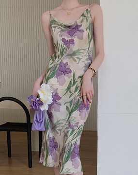 [수입] 로덴 플라워 프린트 드레스